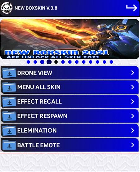 Box Skin Injector App